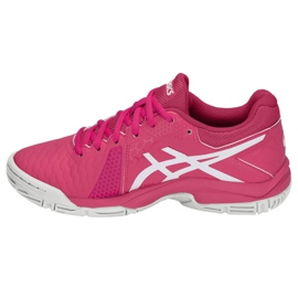 Zapatillas balonmano Asics Gel Blast 7 Gs Jr C643Y -700 rosa rosa 1