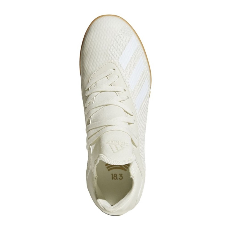 Botas de fútbol Adidas X Tango 18.3 In Jr DB2427 blanco blanco 1