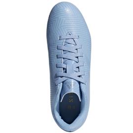 Botas de fútbol adidas Nemeziz Messi 18.4 FxG Jr DB2368 multicolor azul 2