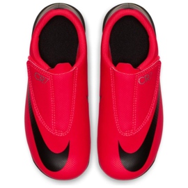 Nike Mercurial Vapor 12 Club Ps V CR7 Mg Jr AJ3096-600 multicolor rojo 2 Nike Mercurial Vapor 12 Club Ps V CR7 Mg Jr AJ3096-600 multicolor rojo 2