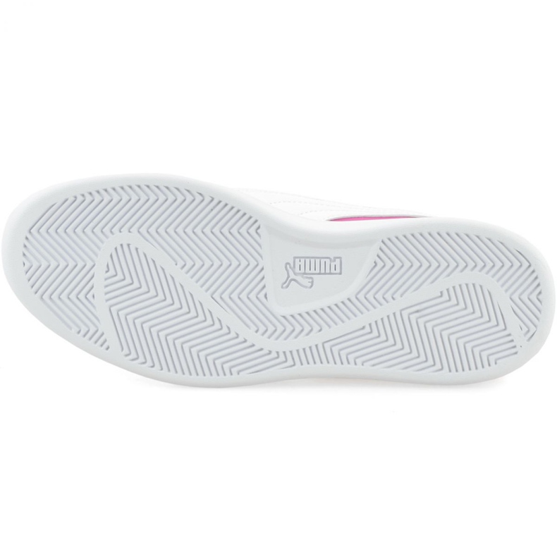 Puma Smash v2 Buck Jr 365182 06 blanco rosado 2 Puma Smash v2 Buck Jr 365182 06 blanco rosado 2