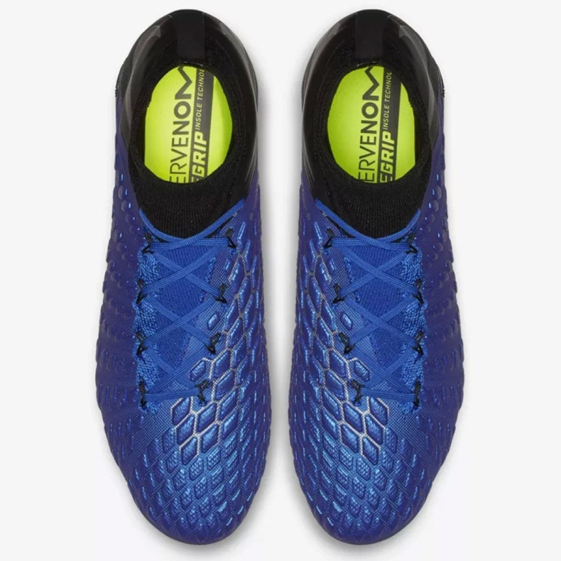 Zapatillas de fútbol Nike Hypervenom Phantom 3 Elite Dynamic Fit Fg M AJ3803-400 azul marino azul marino 2