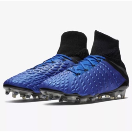 Zapatillas de fútbol Nike Hypervenom Phantom 3 Elite Dynamic Fit Fg M AJ3803-400 azul marino azul marino 3