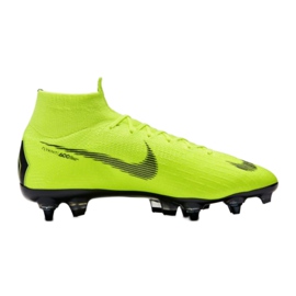 Zapatos de fútbol Nike Mercurial Superfly 6 Elite SG-Pro M AH7366-701 verde verde 3
