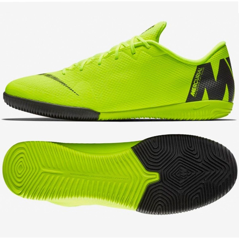 Zapatos de interior Nike Mercurial Vapor 12 Academy Ic M AH7383-701 multicolor verde 1 Zapatos de interior Nike Mercurial Vapor 12 Academy Ic M AH7383-701 multicolor verde 1