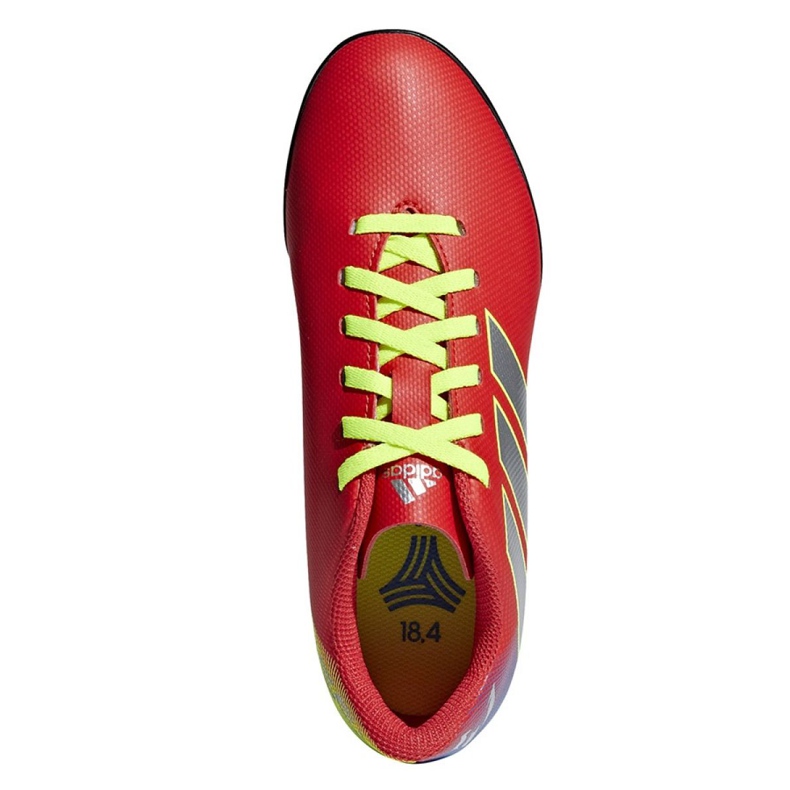 Botas de fútbol adidas Nemeziz Messi 18.4 Tf Jr CM8642 multicolor rojo 1 Botas de fútbol adidas Nemeziz Messi 18.4 Tf Jr CM8642 multicolor rojo 1