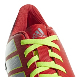 Botas de fútbol adidas Nemeziz Messi 18.4 Tf Jr CM8642 multicolor rojo 2