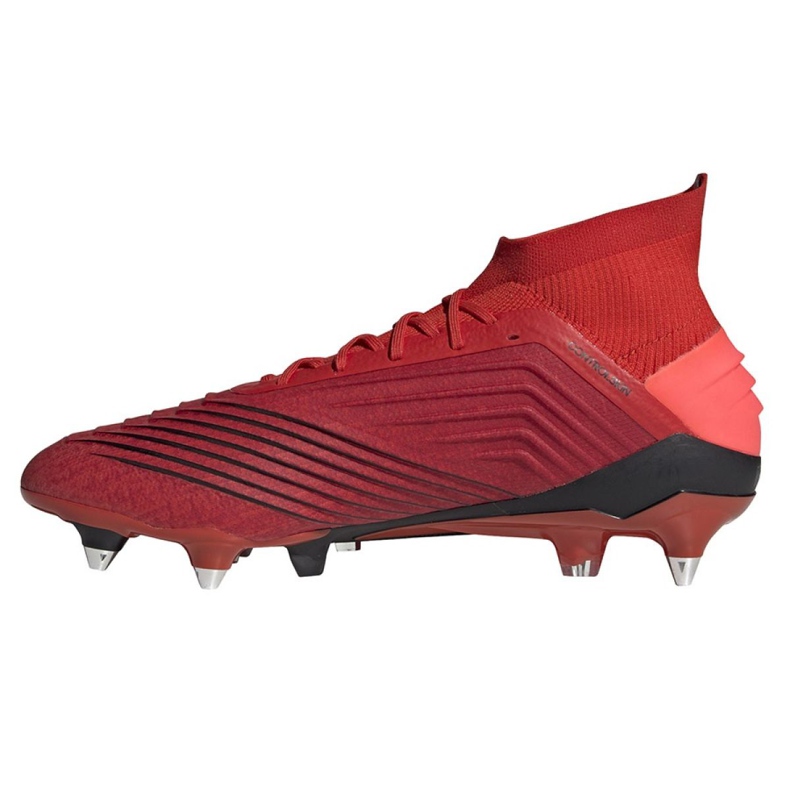 Botas de fútbol adidas Predator 19.1 Sg M D98054 rojo rojo 1