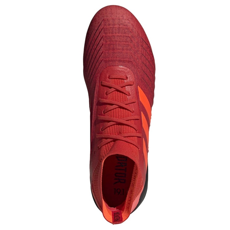 Botas de fútbol adidas Predator 19.1 Sg M D98054 rojo rojo 2
