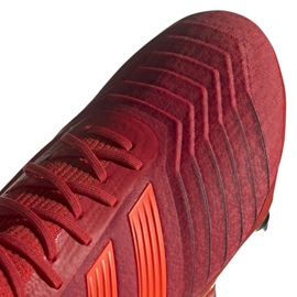 Botas de fútbol adidas Predator 19.1 Sg M D98054 rojo rojo 3