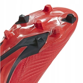 Botas de fútbol adidas Predator 19.3 Fg M BB9334 multicolor rojo 9