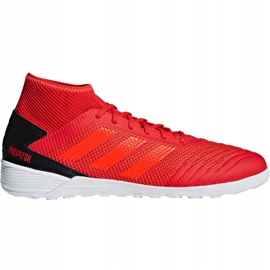 Zapatos de interior adidas Predator 19.3 In M D97965 multicolor rojo 4