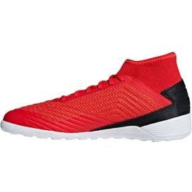 Zapatos de interior adidas Predator 19.3 In M D97965 multicolor rojo 6