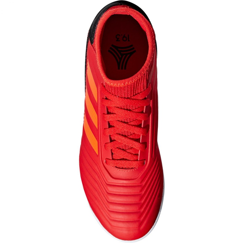 Zapatos de interior adidas Predator 19.3 In Jr CM8544 rojo rojo 2