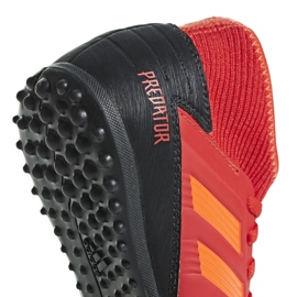 Botas de fútbol adidas Predator 19.3 Tf Jr CM8547 rojo rojo 3