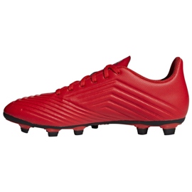 Botas de fútbol adidas Predator 19.4 FxG M D97970 multicolor rojo 1