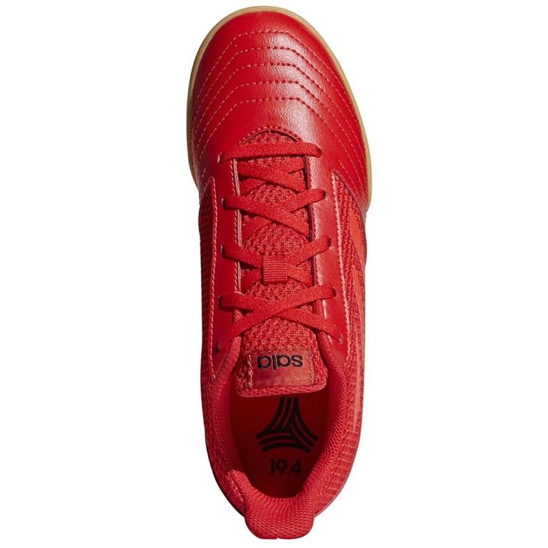 Zapatos de interior adidas Predator 19.4 En Sala Jr CM8552 multicolor rojo 2 Zapatos de interior adidas Predator 19.4 En Sala Jr CM8552 multicolor rojo 2