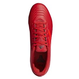 Botas de fútbol adidas Predator 19.4 Tf M D97973 rojo rojo 2