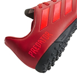 Botas de fútbol adidas Predator 19.4 Tf M D97973 rojo rojo 8