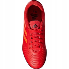 Botas de fútbol adidas Predator 19.4 Tf Jr CM8557 multicolor rojo 2