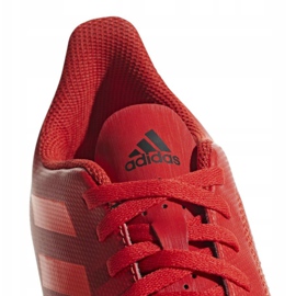 Botas de fútbol adidas Predator 19.4 Tf Jr CM8557 rojo multicolor 3