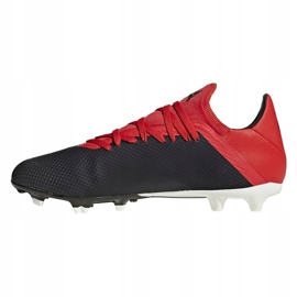 Botas de fútbol adidas X 18.3 Fg M BB9366 negro negro 1