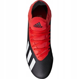 Botas de fútbol adidas X 18.3 Fg Jr BB9370 negro negro 1