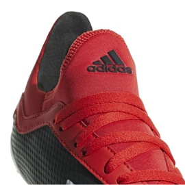Botas de fútbol adidas X 18.3 Fg Jr BB9370 negro negro 5