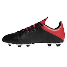 Botas de fútbol adidas X 18.4 Fg M BB9375 negro negro 1 Botas de fútbol adidas X 18.4 Fg M BB9375 negro negro 1
