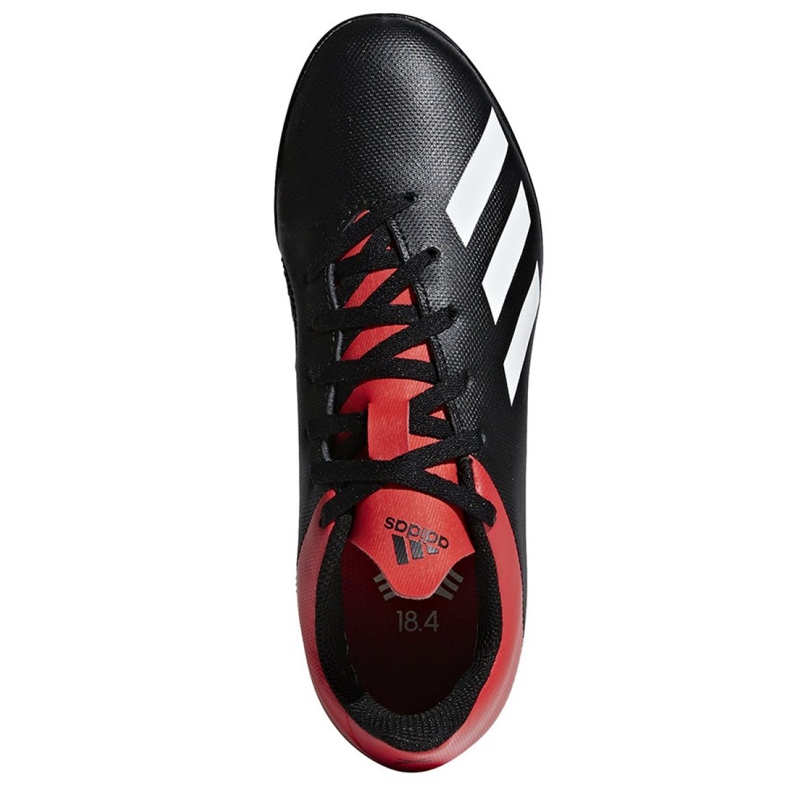 Botas de fútbol adidas X 18.4 Tf Jr BB9416 negro negro 2