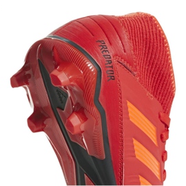 Botas de fútbol adidas Predator 19.3 Fg Jr CM8534 naranja naranja 4