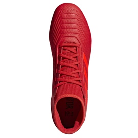 Botas de fútbol adidas Predator 19.3 Sg M D97958 rojo rojo 2