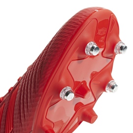 Botas de fútbol adidas Predator 19.3 Sg M D97958 rojo rojo 3