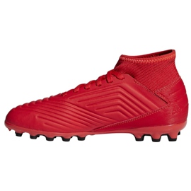 Botas de fútbol adidas Predator 19.3 Jr D98005 rojo rojo 1