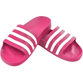 Zapatillas Adidas Adilette Aqua F35536 rojo multicolor 2