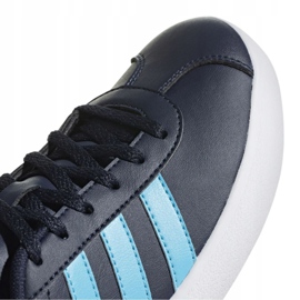 Zapatos adidas Vl Court 2.0 K Jr B75695 azul azul marino 2
