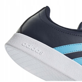 Zapatos adidas Vl Court 2.0 K Jr B75695 azul azul marino 3