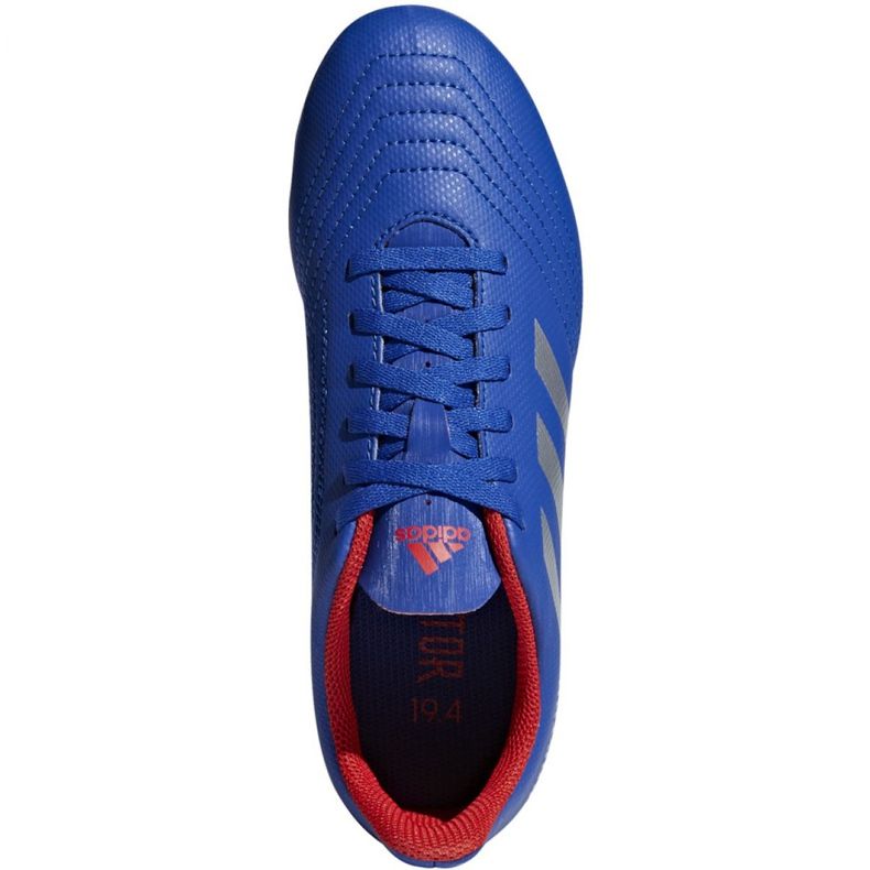Botas de fútbol adidas Predator 19.4 FxG Jr CM8540 multicolor azul 2 Botas de fútbol adidas Predator 19.4 FxG Jr CM8540 multicolor azul 2