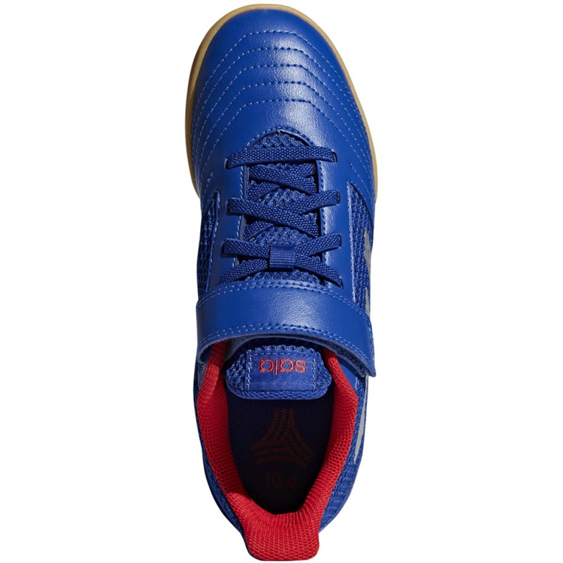 Zapatos de interior adidas Predator 19.4 en Sala Jr CM8550 azul azul 2