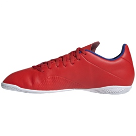 Zapatos de interior adidas X 18.4 In M BB9406 multicolor rojo 2