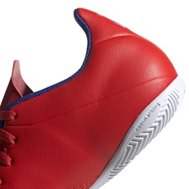 Zapatos de interior adidas X 18.4 In M BB9406 multicolor rojo 4