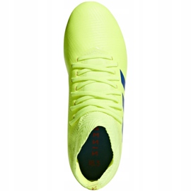 Las botas de fútbol adidas Nemeziz 18.3 Fg Jr CM8505 amarillo amarillo 1