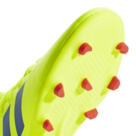 Las botas de fútbol adidas Nemeziz 18.3 Fg Jr CM8505 amarillo amarillo 6