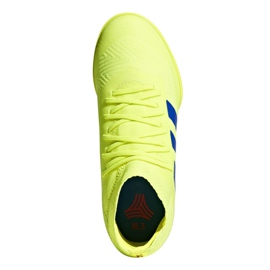 Zapatos de interior adidas Nemeziz 18.3 In Jr CM8512 amarillo amarillo 2