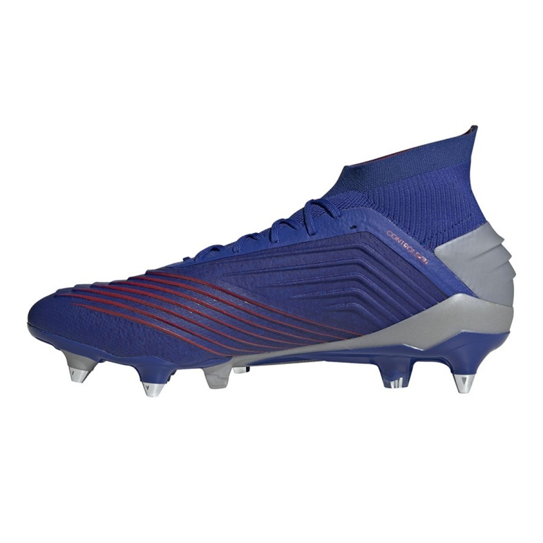 Botas de fútbol adidas Predator 19.1 Sg M BC0312 azul azul 1 Botas de fútbol adidas Predator 19.1 Sg M BC0312 azul azul 1