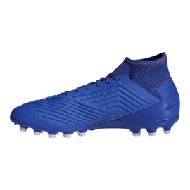 Botas de fútbol adidas Predator 19.3 Ag M BC0297 azul azul 1