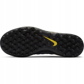 Zapatillas de fútbol Nike Tiempo Legend 7 Club Tf Jr AH7261-070 negro gris 3