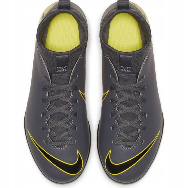 Zapatillas de fútbol Nike Mercurial Superfly X 6 Club Tf Jr AH7345-070 negro gris 2 Zapatillas de fútbol Nike Mercurial Superfly X 6 Club Tf Jr AH7345-070 negro gris 2