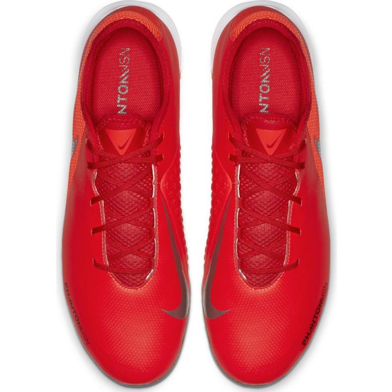 Zapatos de interior Nike Phantom Vsn Academy Ic M AO3225-600 rojo rojo 1