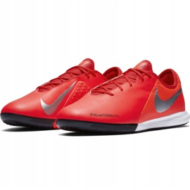 Zapatos de interior Nike Phantom Vsn Academy Ic M AO3225-600 rojo rojo 3